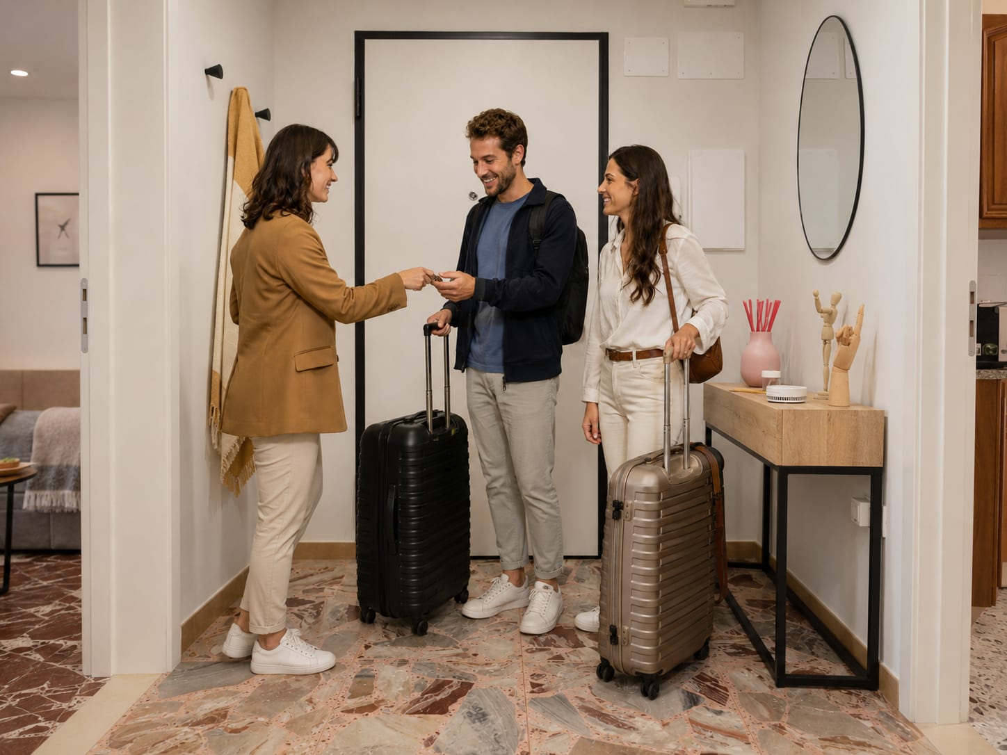 Gestione check-in e check-out